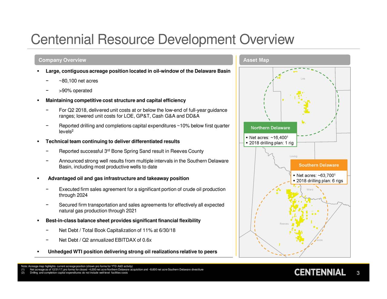 Centennial Resource Development Cdev Presents At Enercoms - 