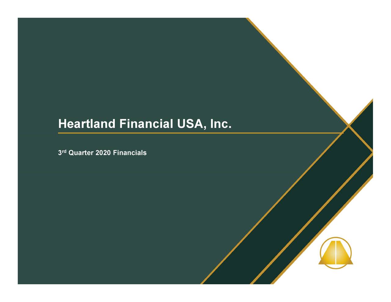 Heartland Financial USA, Inc. 2020 Q3 - Results - Earnings Call ...