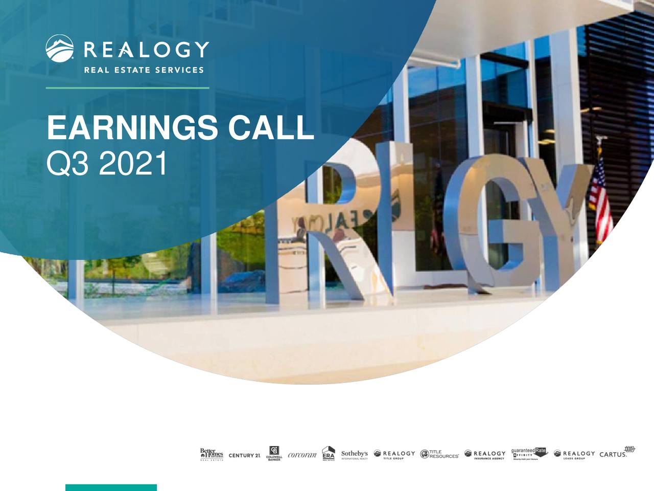 Realogy Holdings Corp. 2021 Q3 - Results - Earnings Call Presentation ...