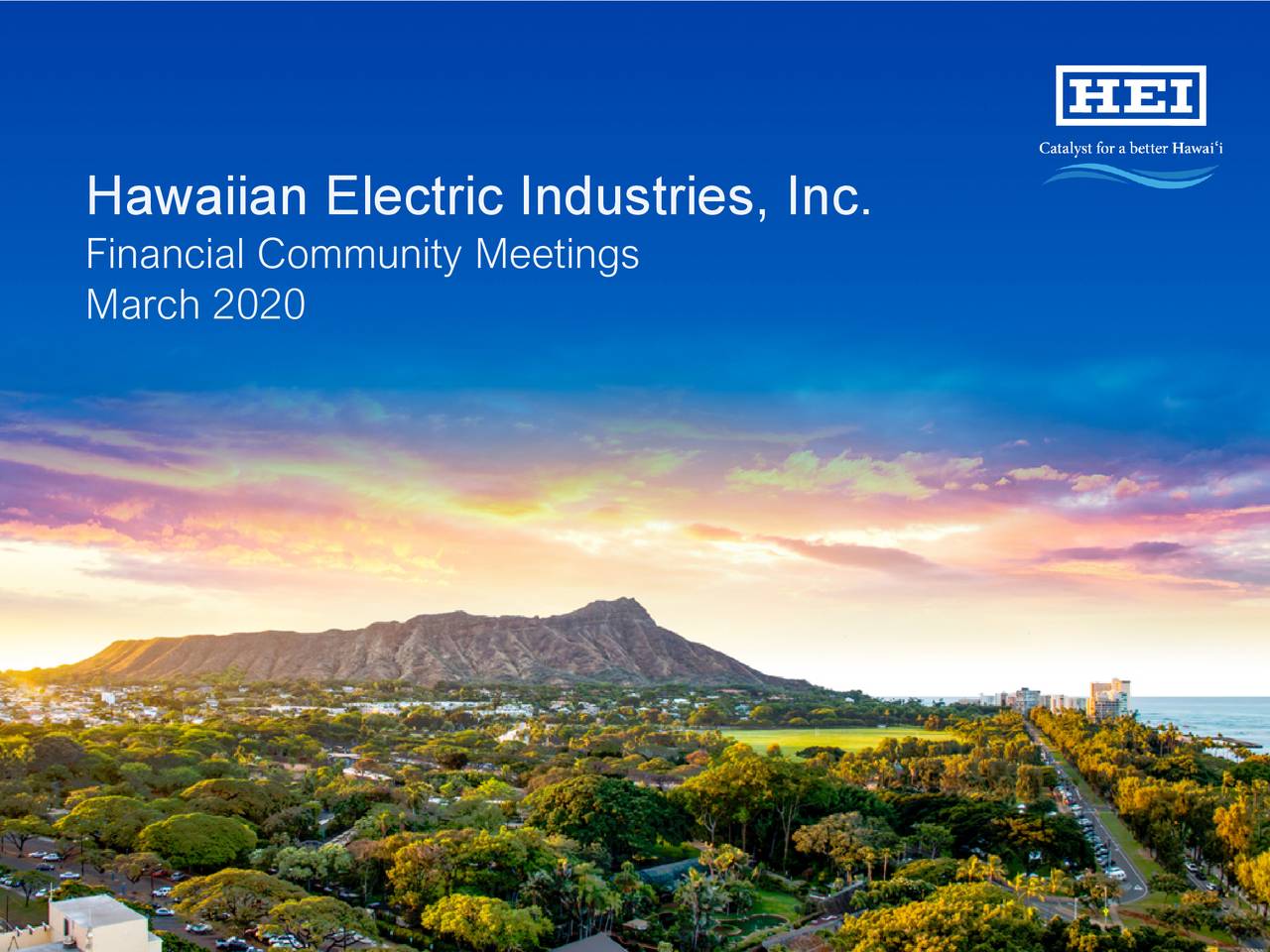 Hawaiian Electric Industries, Inc.