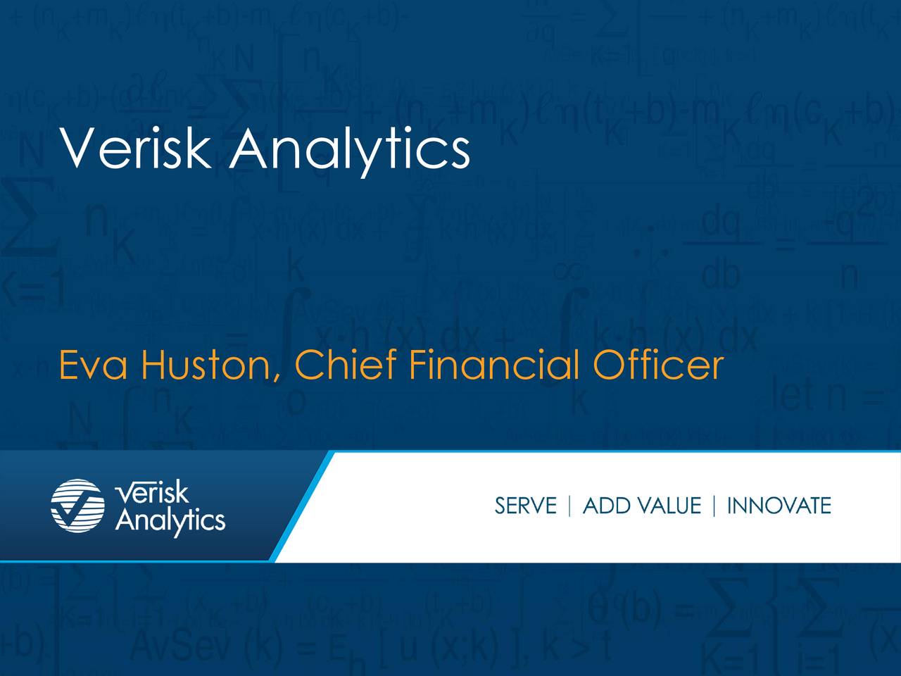 Verisk Analytics (VRSK) Presents At The Raymond James 38th Annual ...