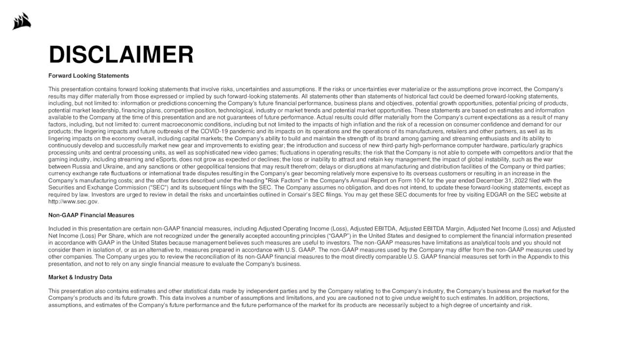 DISCLAIMER