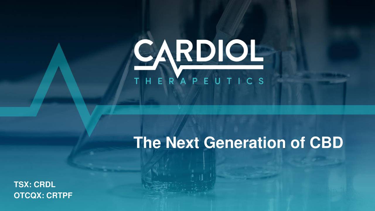 Cardiol Therapeutics (CRTPF) Investor Presentation - Slideshow (NASDAQ ...