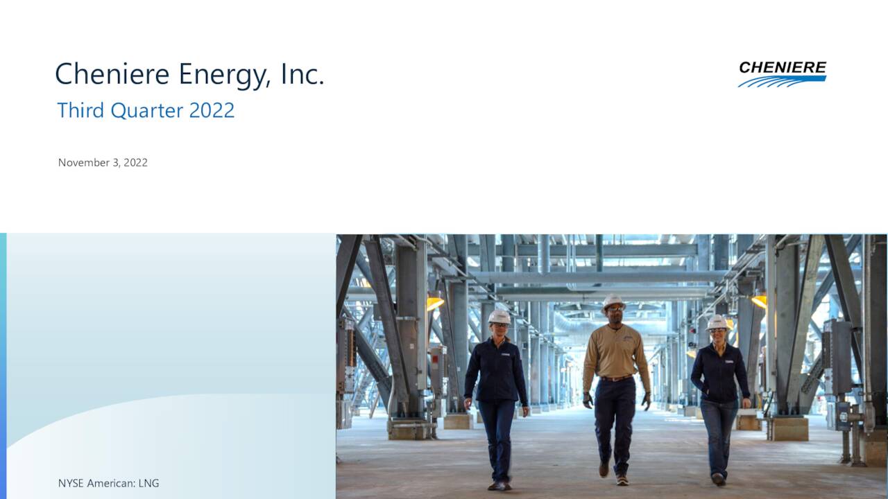 Cheniere Energy, Inc. 2022 Q3 - Results - Earnings Call Presentation ...