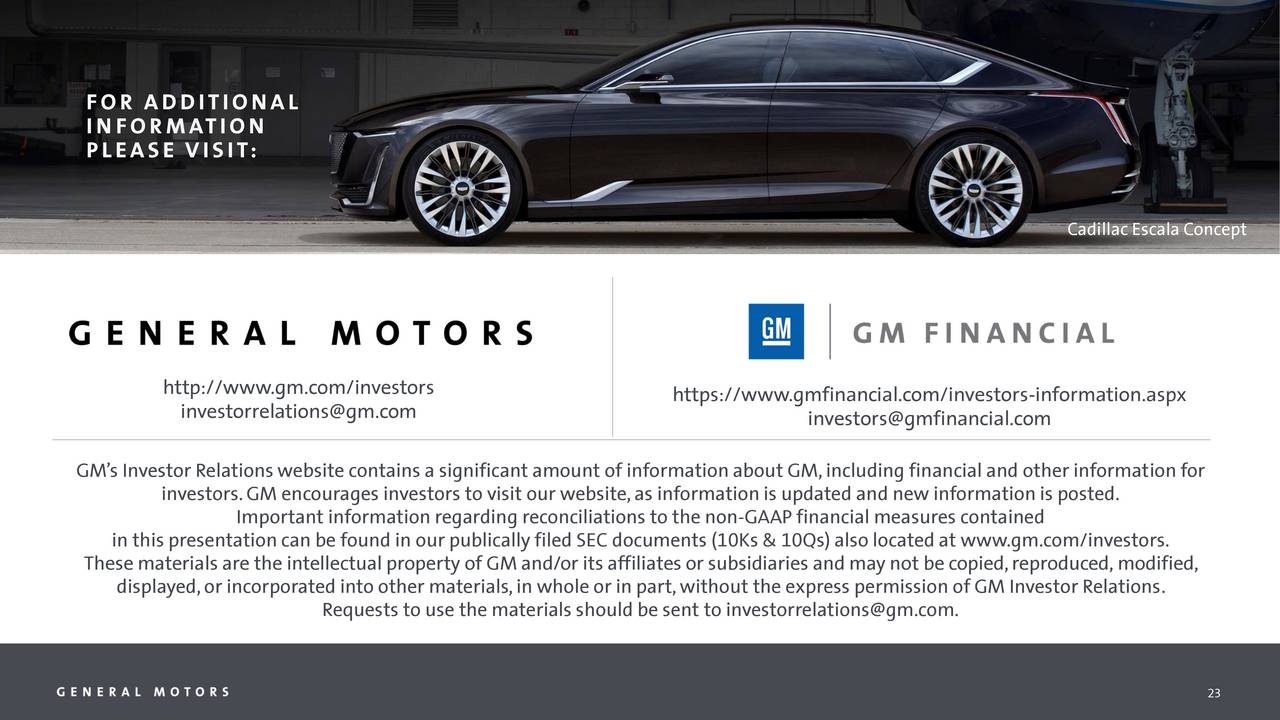 General Motors Company (GM) Announces Sale of Opel/Vauxhall Slideshow