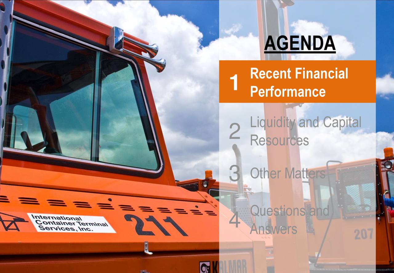 International Container Terminal Services, Inc. 2017 Q4 Results