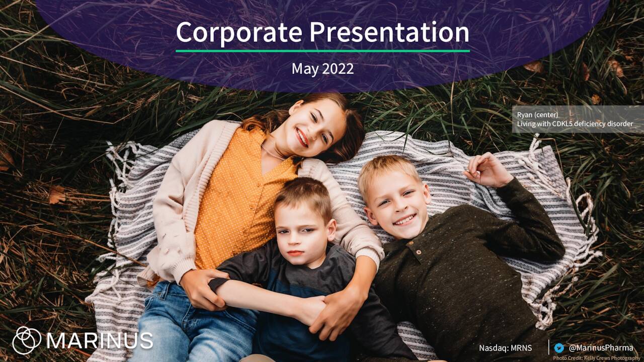 Marinus Pharmaceuticals (MRNS) Investor Presentation - Slideshow ...