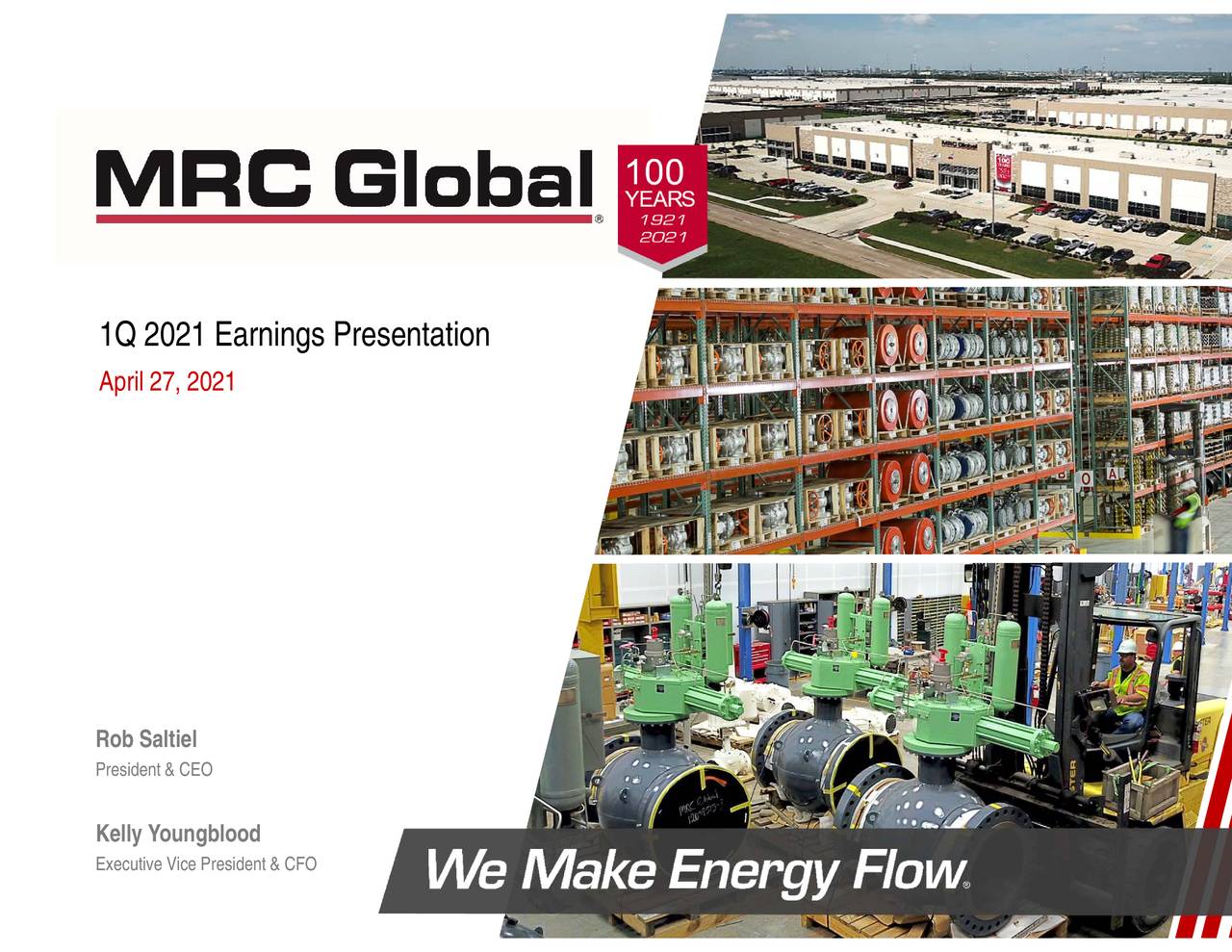 MRC Global Inc. 2021 Q1 Results Earnings Call Presentation (NYSE