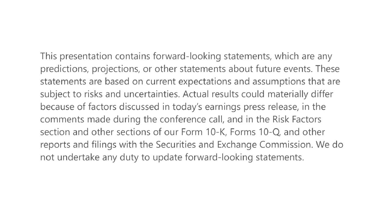 Microsoft Corporation 2025 Q2 Results Earnings Call Presentation