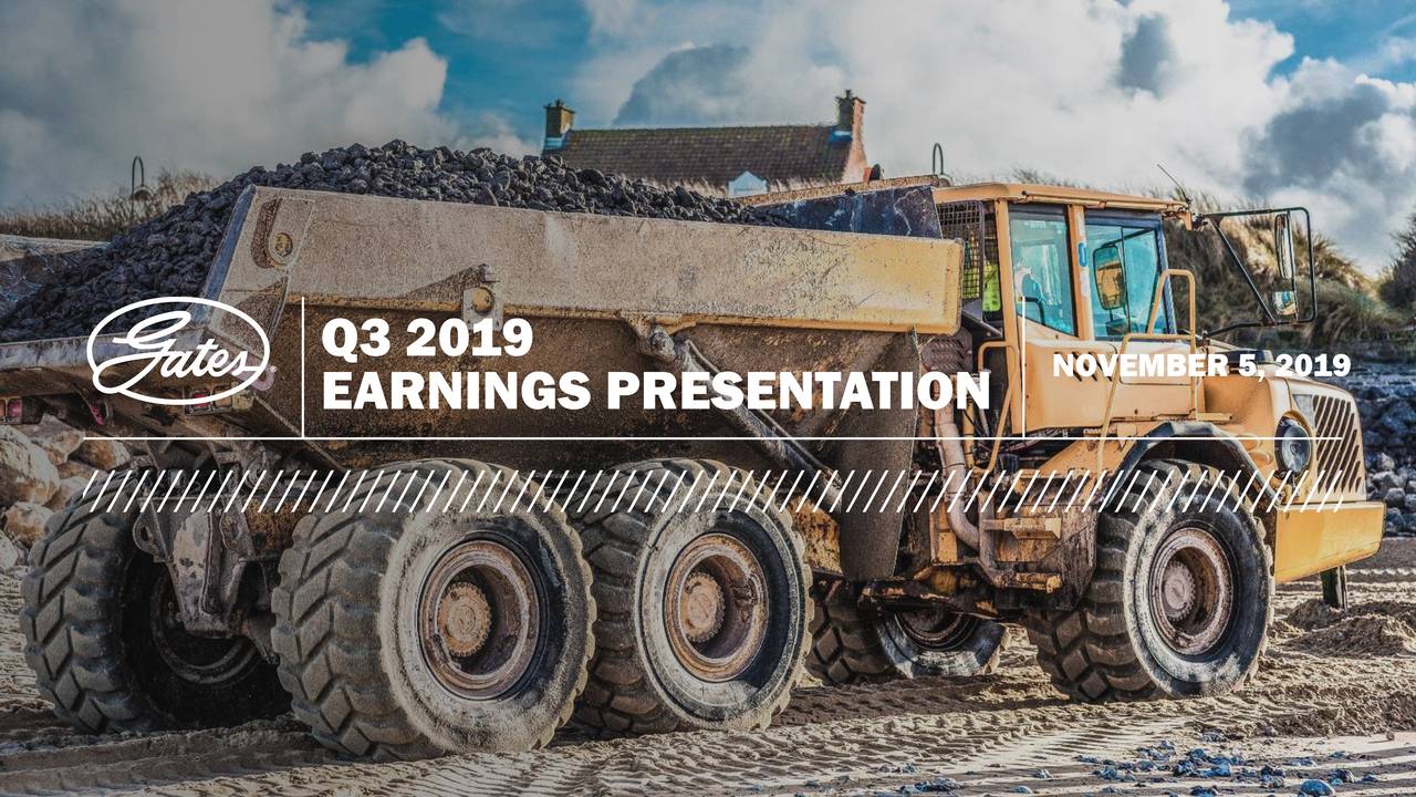 Gates Industrial Corporation plc 2019 Q3 Results Earnings Call