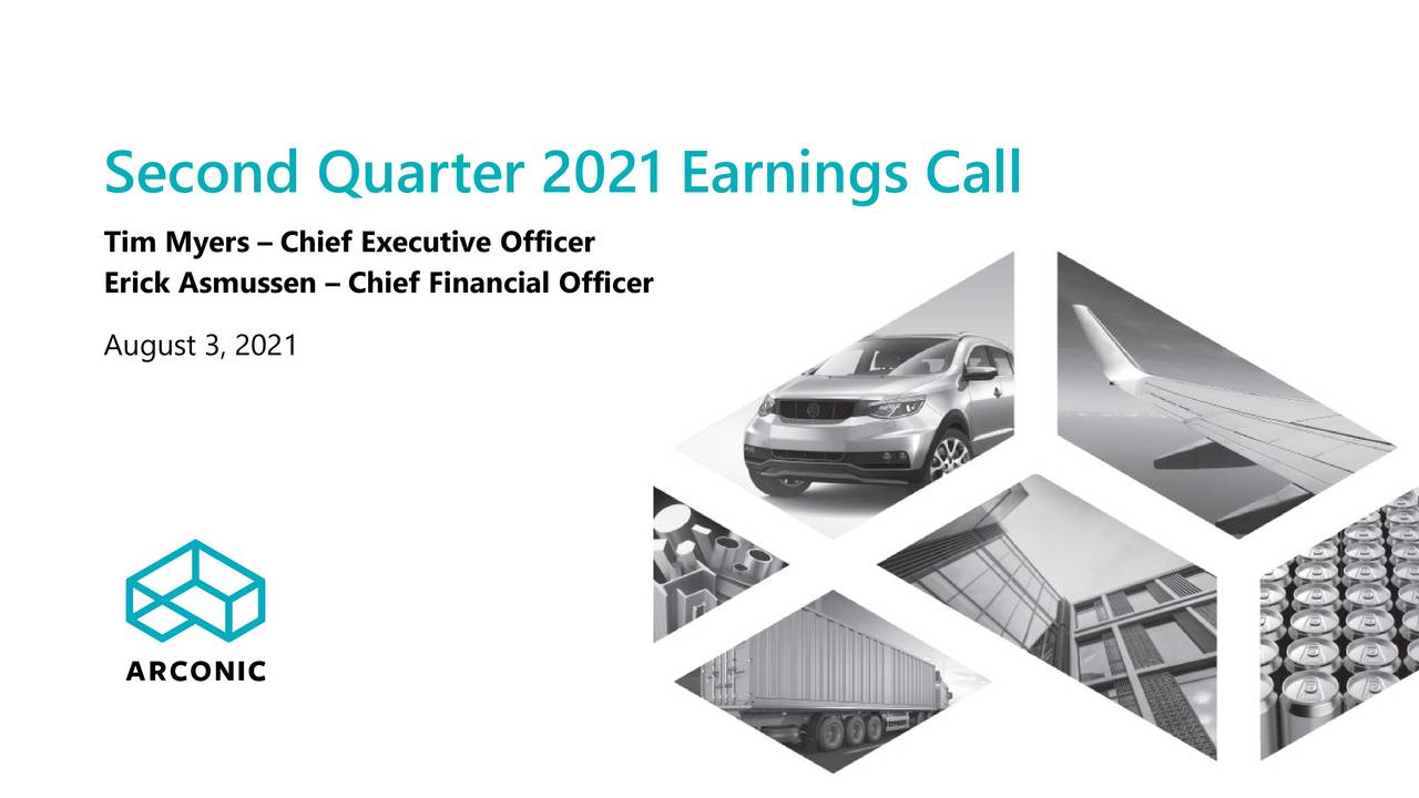 Second Quarter 2021 Earnings Call