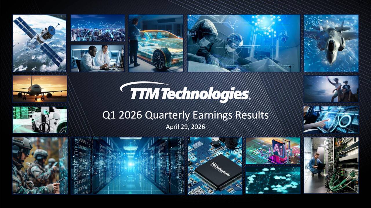 TTM Technologies, Inc. 2026 Q1 - Results - Earnings Call Presentation ...