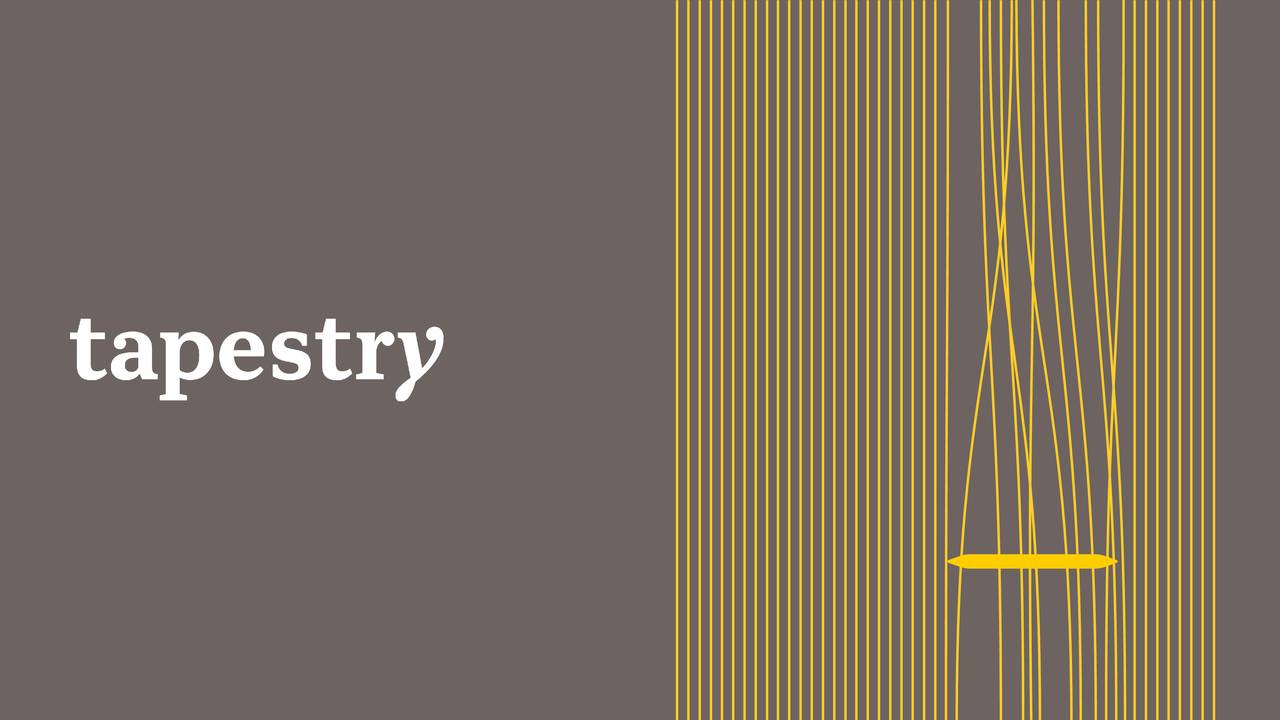 Tapestry, Inc. 2022 Q1 Results Earnings Call Presentation (NYSETPR