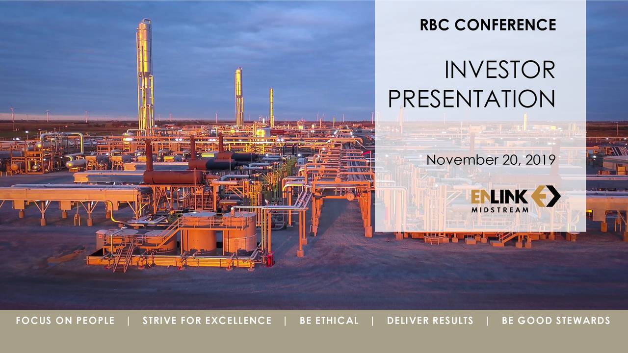 EnLink Midstream (ENLC) Presents At RBC Capital Markets Midstream