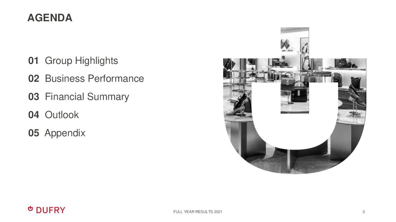 Dufry AG 2021 Q4 Results Earnings Call Presentation (OTCMKTSDUFRY