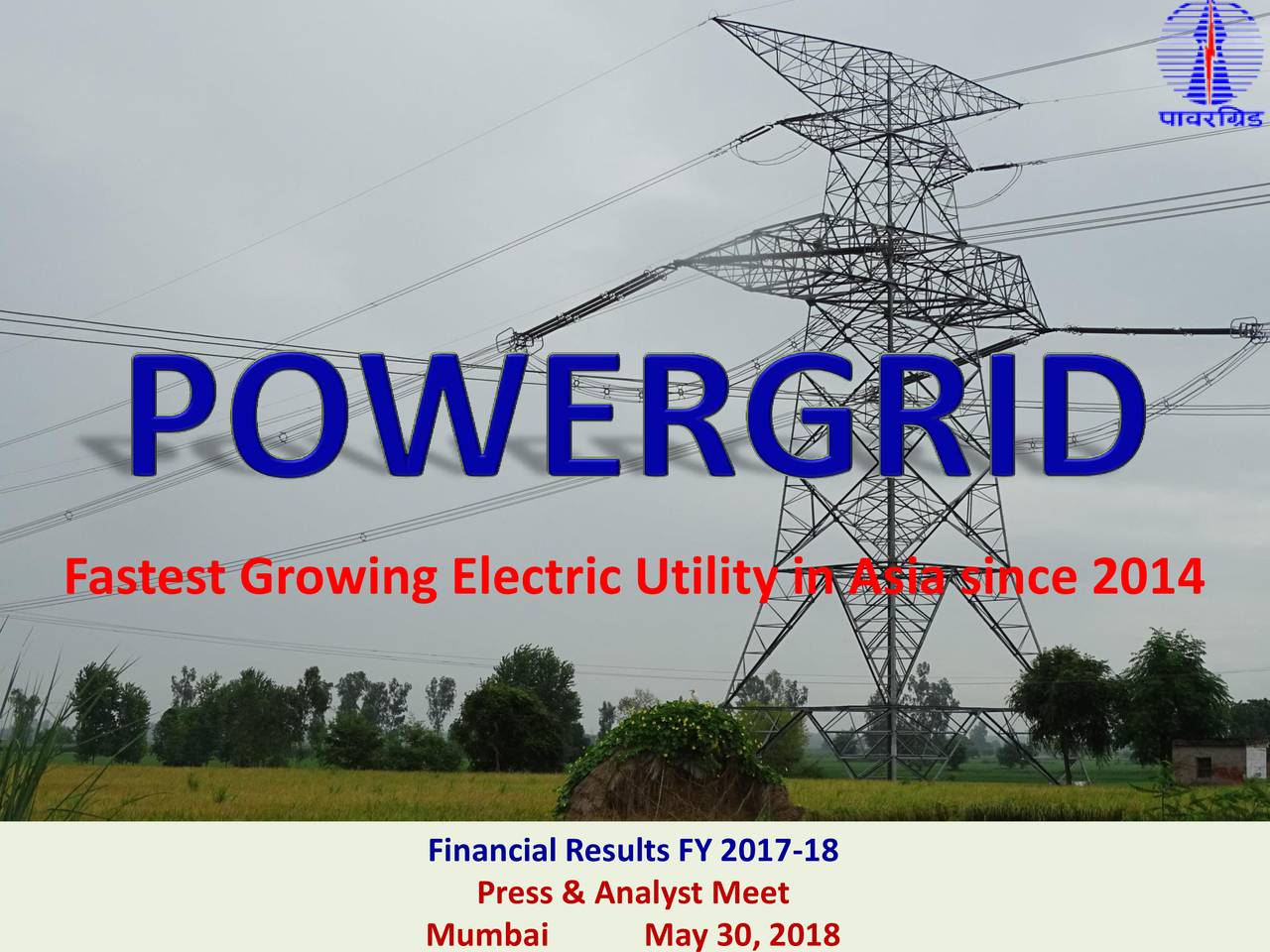 Power Grid Corp India Ltd ADR 2018 Q4 - Results - Earnings Call Slides ...