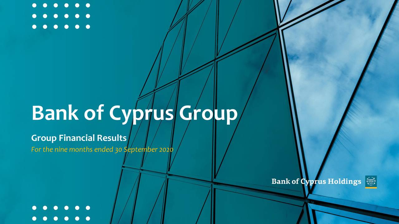 Group FinancialResults for the sixmonths ended 30 June 2020