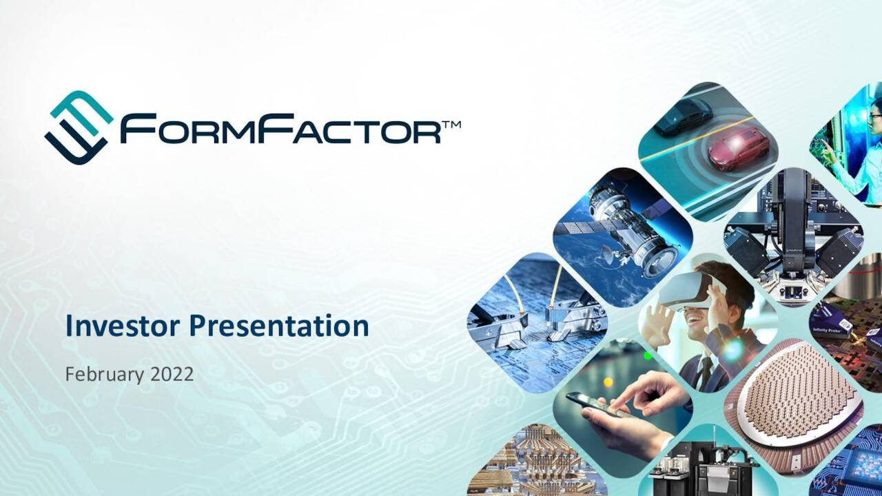 FormFactor, Inc. 2021 Q4 - Results - Earnings Call Presentation (NASDAQ ...