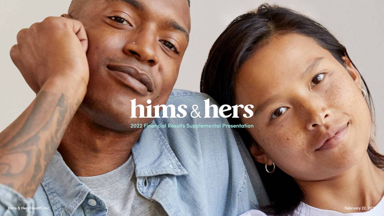 Hims & Hers Health, Inc. 2021 Q4 Results Earnings Call Presentation