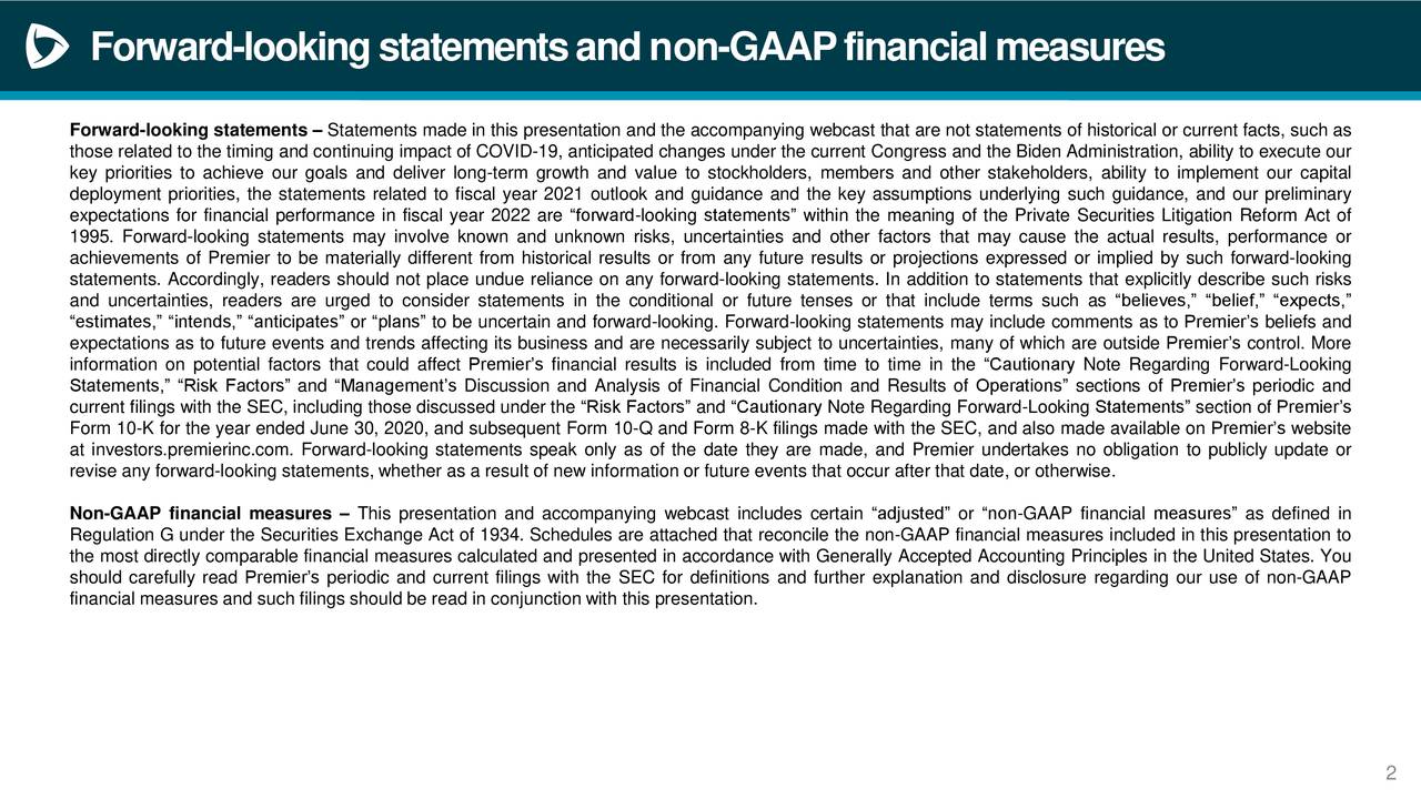 Forward-lookingstatementsandnon-GAAPfinancialmeasures