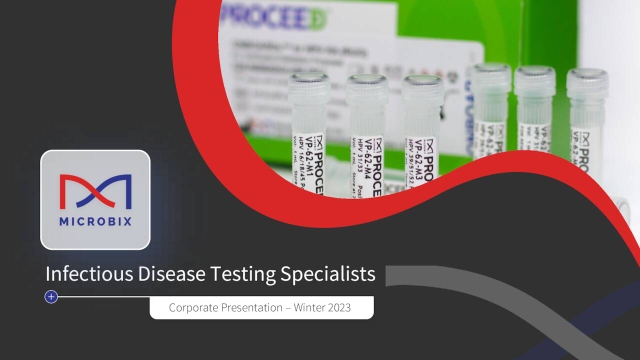 Microbix Biosystems (MBXBF) Investor Presentation - Slideshow (OTCMKTS ...