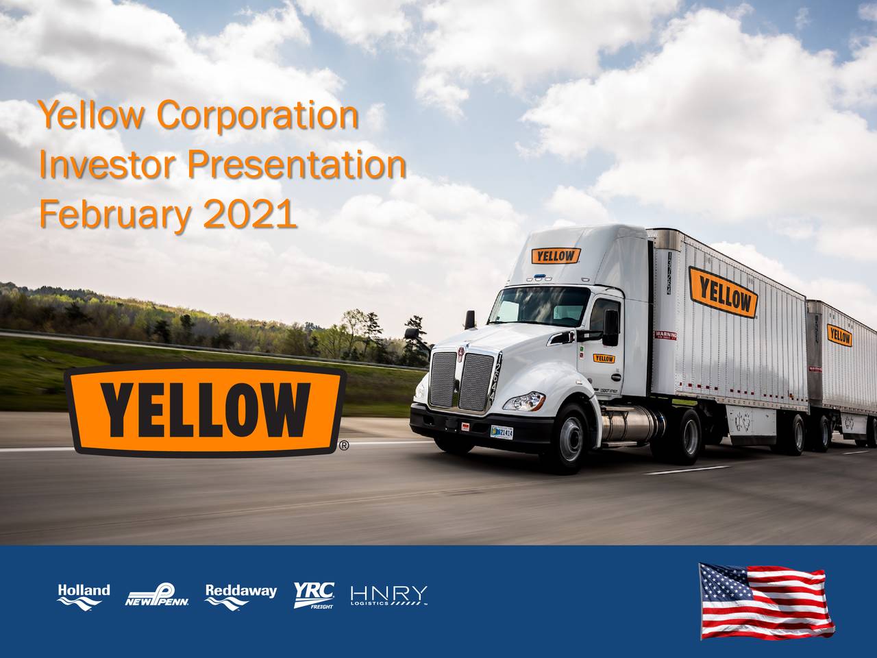 Yellow Corporation (YRCW) Presents At Stifel 2021 Virtual
