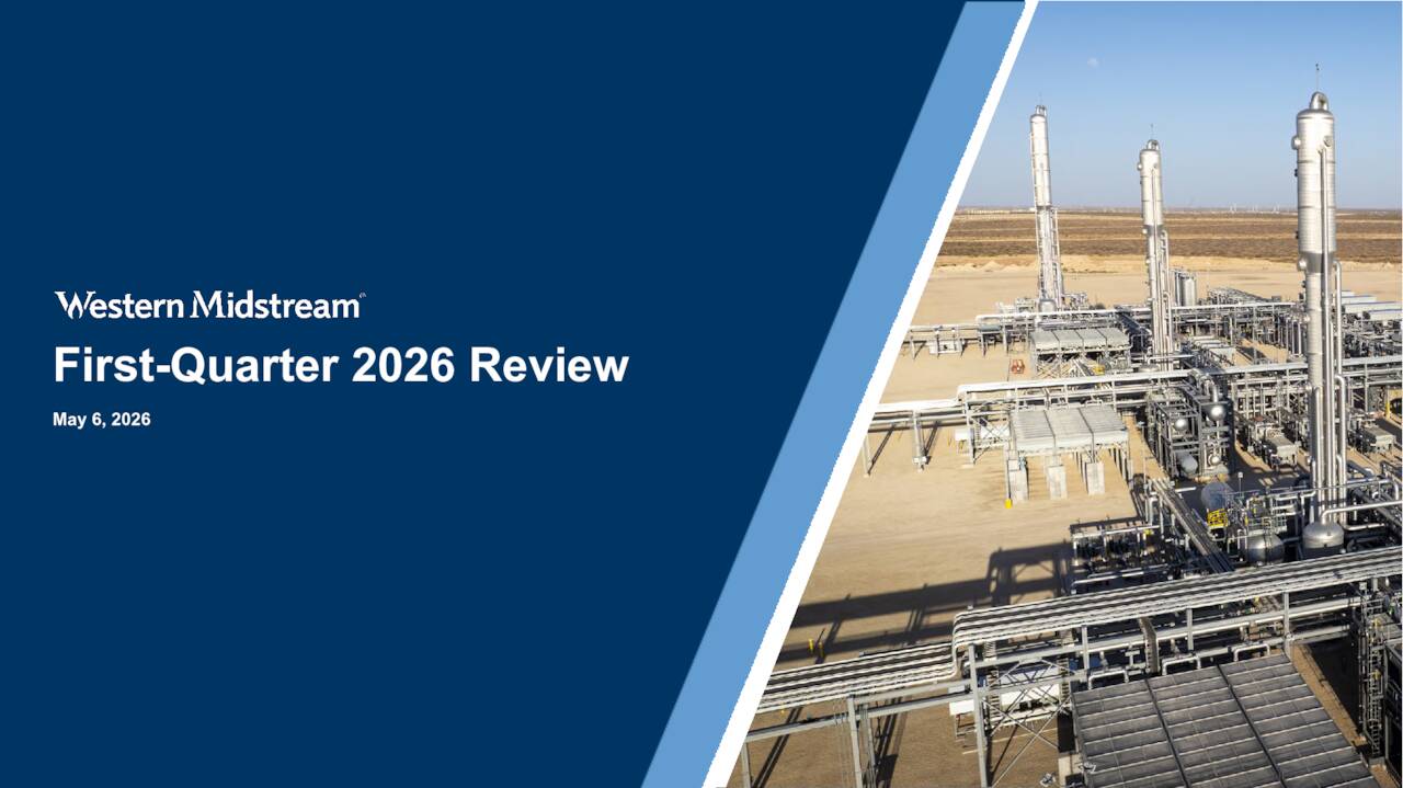 Western Midstream Partners, LP Common Units 2026 Q1 - Results ...