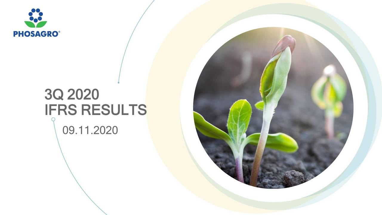 Public JointStock Company PhosAgro 2020 Q3 Results Earnings Call