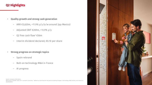 Verisure plc 2026 Q2 - Results - Earnings Call Presentation (OTCMKTS ...