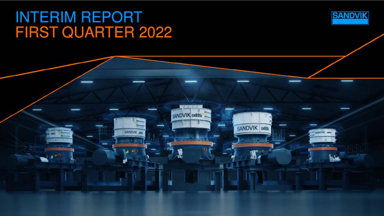 Sandvik AB (publ) 2022 Q1 Results Earnings Call Presentation