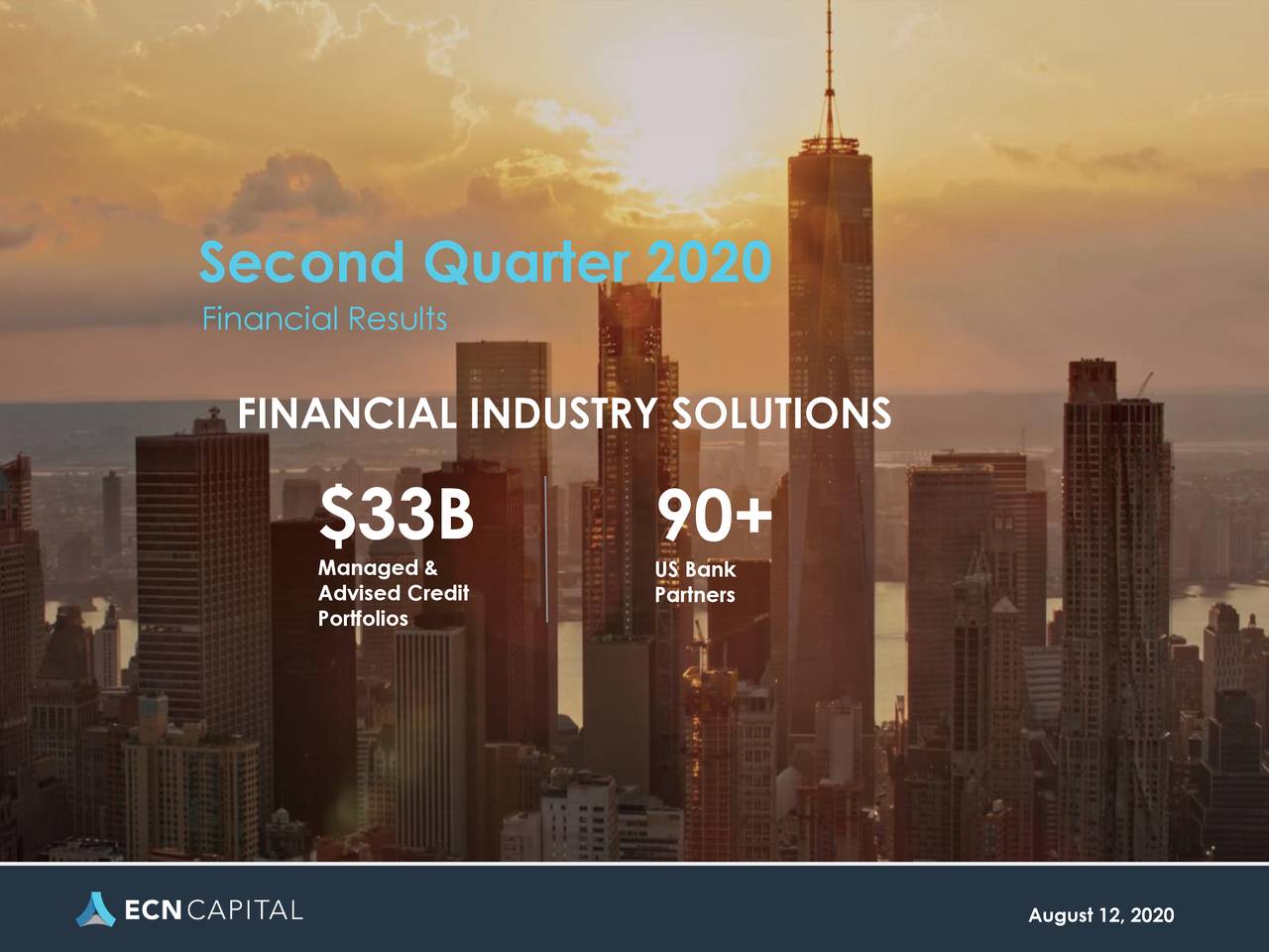 ECN Capital Corp. 2020 Q2 Results Earnings Call Presentation