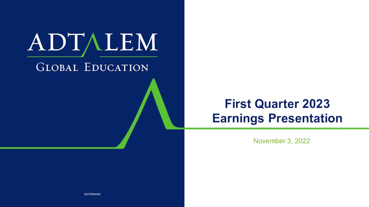 Adtalem Global Education Inc. 2023 Q1 - Results - Earnings Call ...