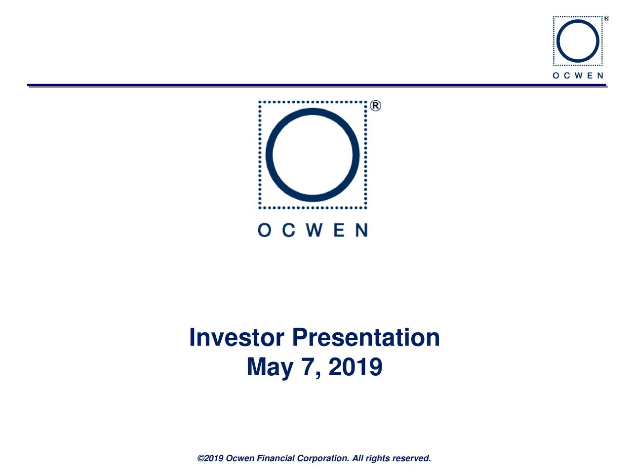 ocwen-financial-corporation-2019-q1-results-earnings-call-slides-nyse-ocn-seeking-alpha