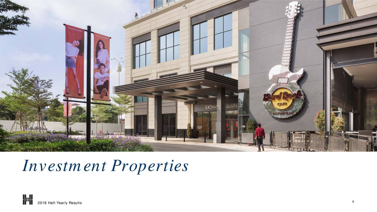 Hongkong Land Holdings Ltd. ADR 2018 Q2 Results Earnings Call