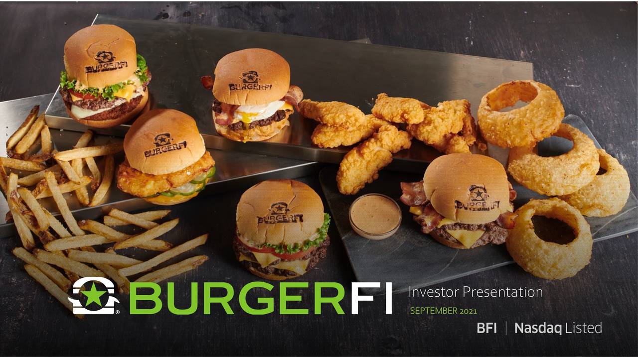 BurgerFi International (BFI) Investor Presentation - Slideshow (NASDAQ ...