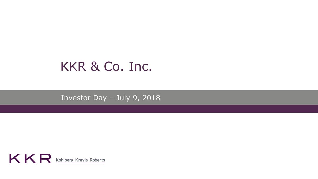 kkr investor presentation pdf