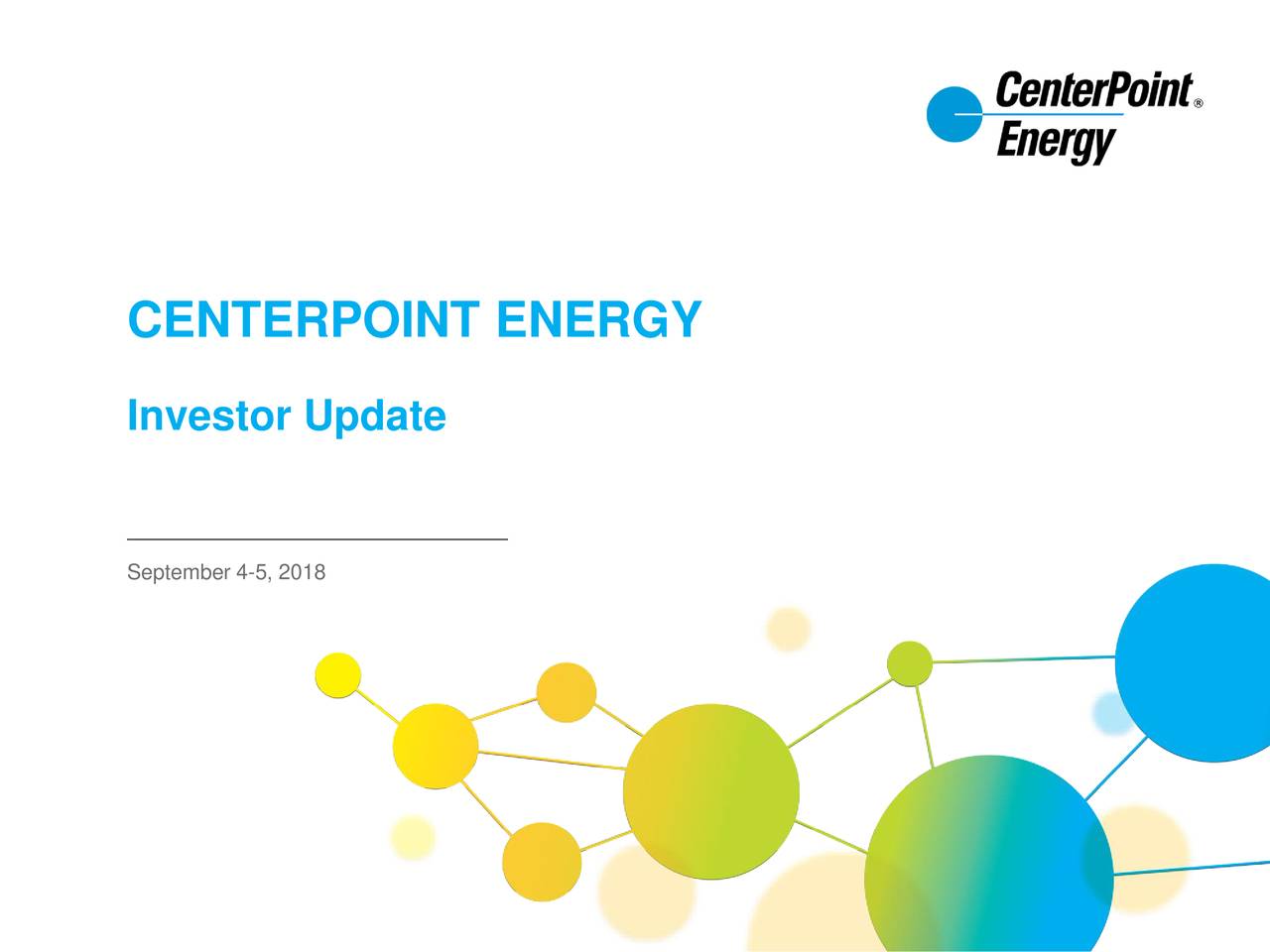 CenterPoint (CNP) Presents At Barclays CEO Energy-Power Conference ...