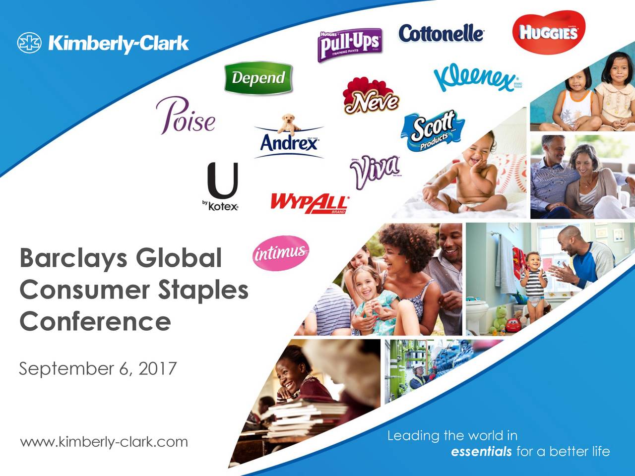 KimberlyClark Corporation (KMB) Presents At The Barclays Global