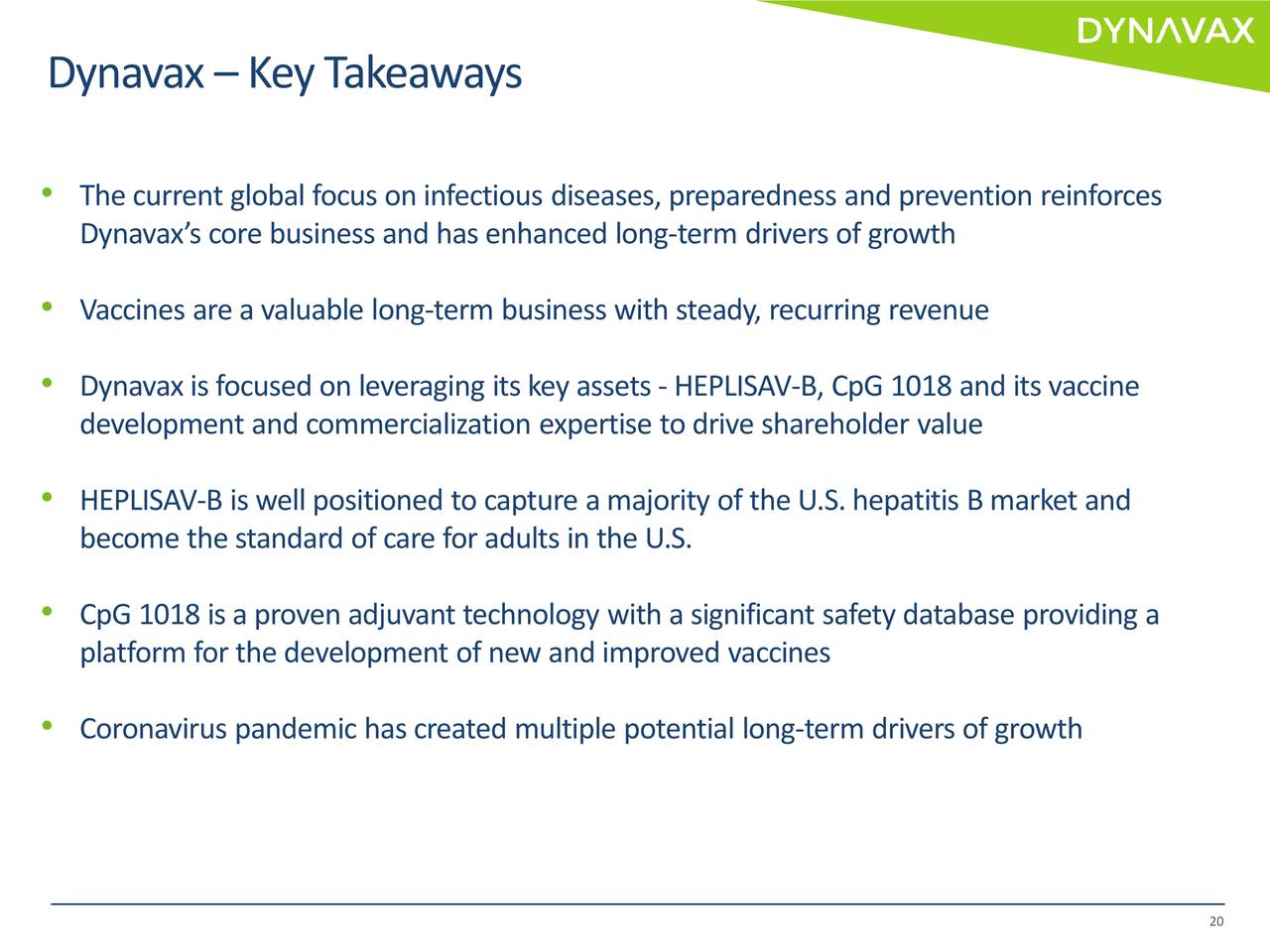 Dynavax Technologies (DVAX) Investor Presentation - Slideshow (NASDAQ ...