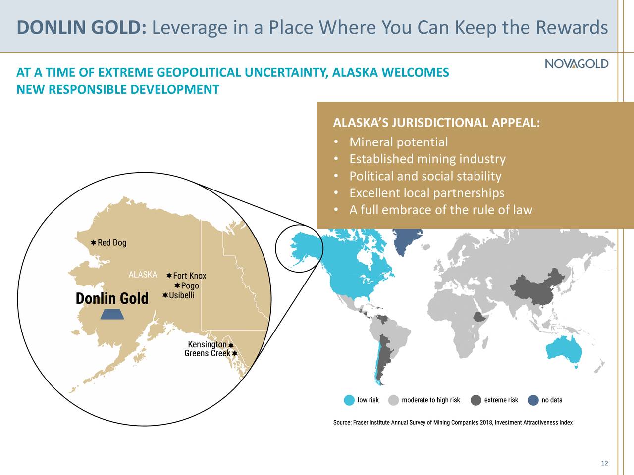 DONLIN GOLD: Leverage in a Place Where You Can Keep the Rewards