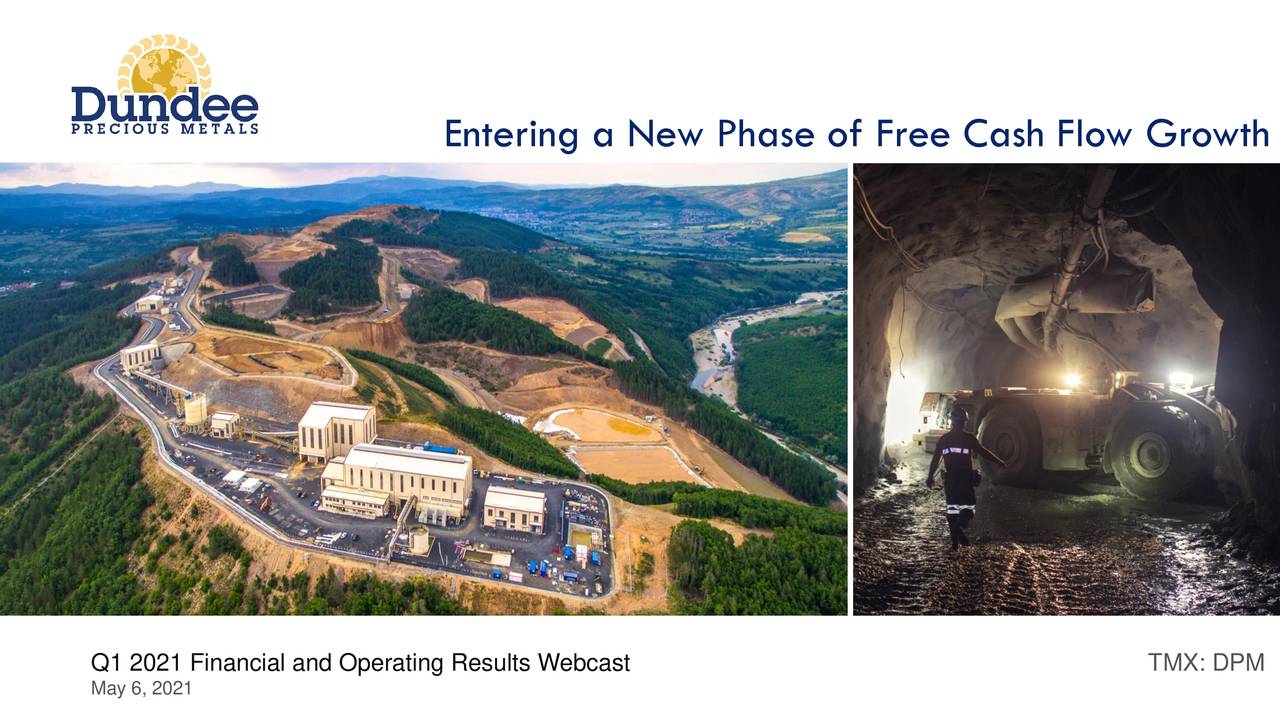 Dundee Precious Metals Inc. 2021 Q1 Results Earnings Call Presentation (OTCMKTSDPMLF