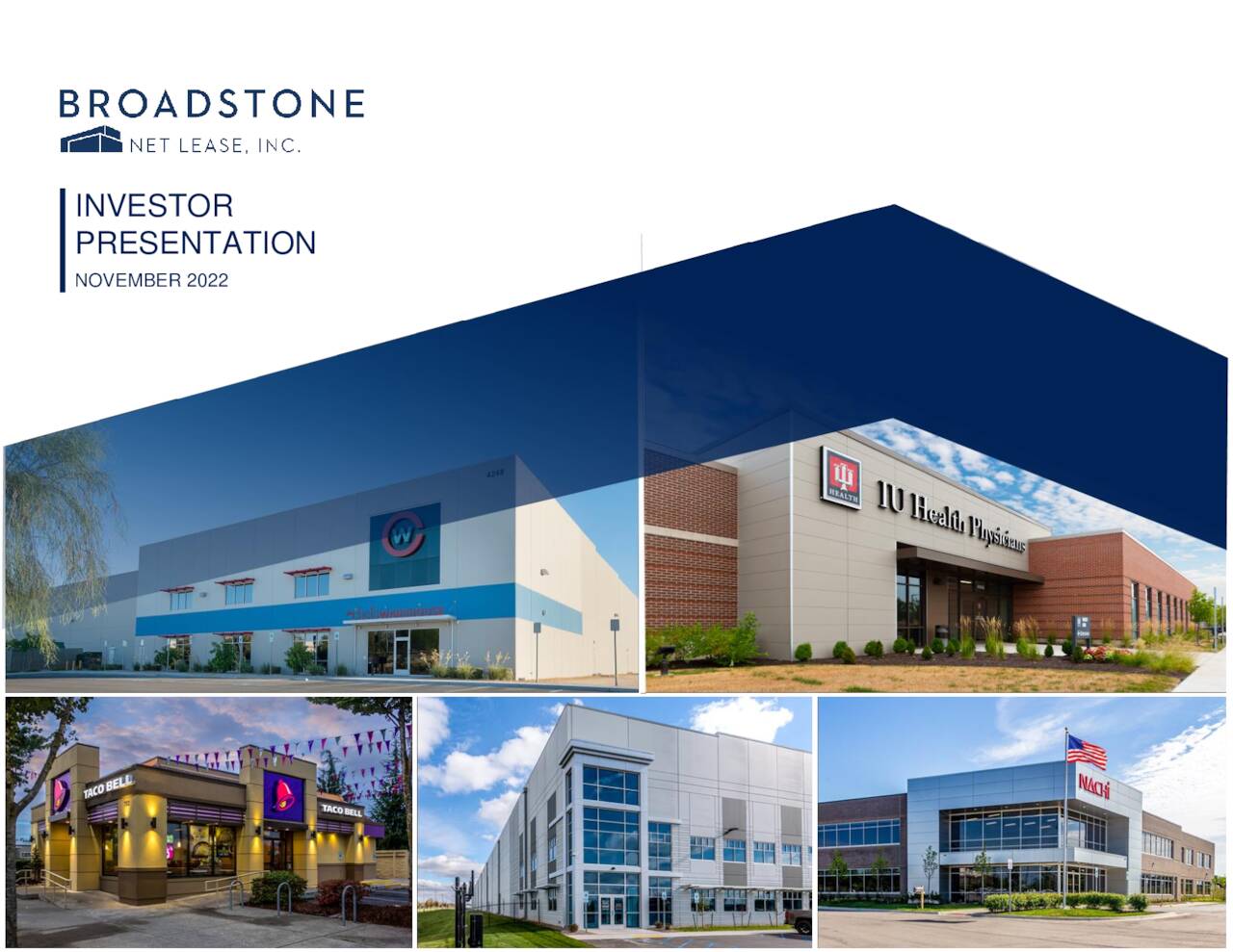 Broadstone Net Lease, Inc. 2022 Q3 Results Earnings Call