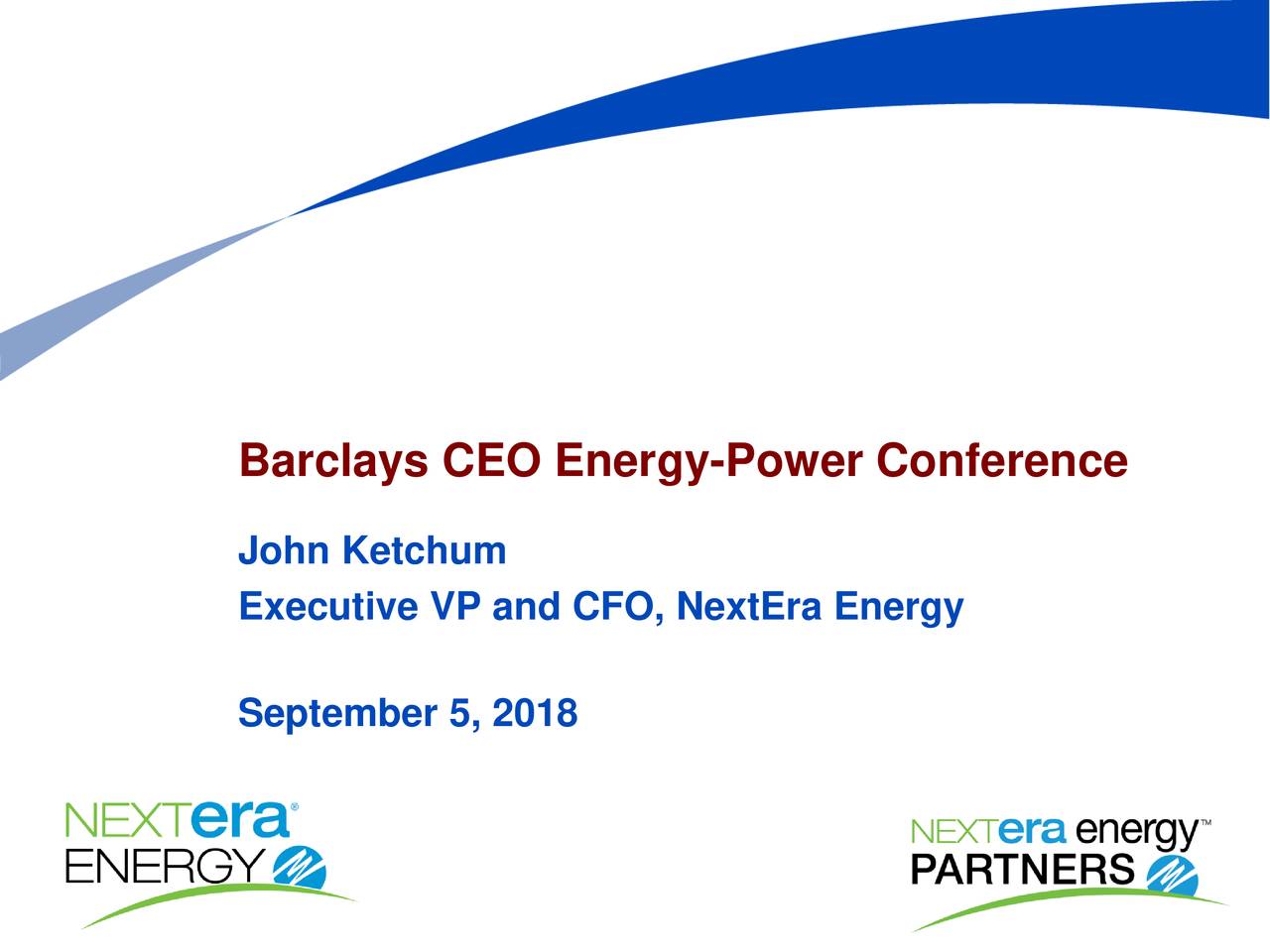 NextEra Energy (NEE) Presents At Barclays CEO EnergyPower Conference