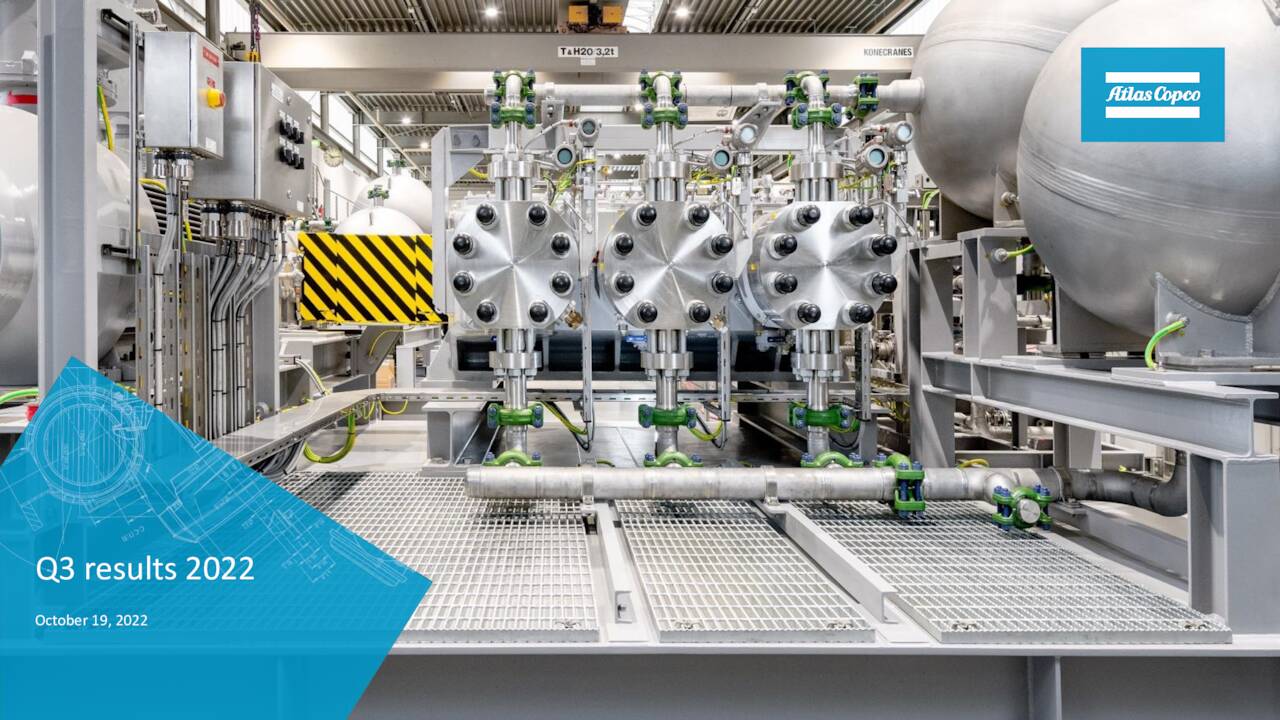 Atlas Copco AB 2022 Q3 Results Earnings Call Presentation (OTCMKTS