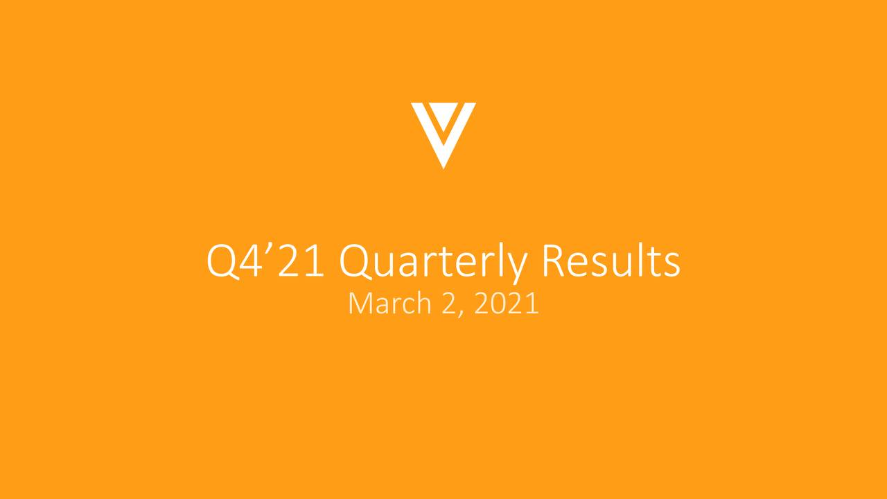 Q4’21 Quarterly Results