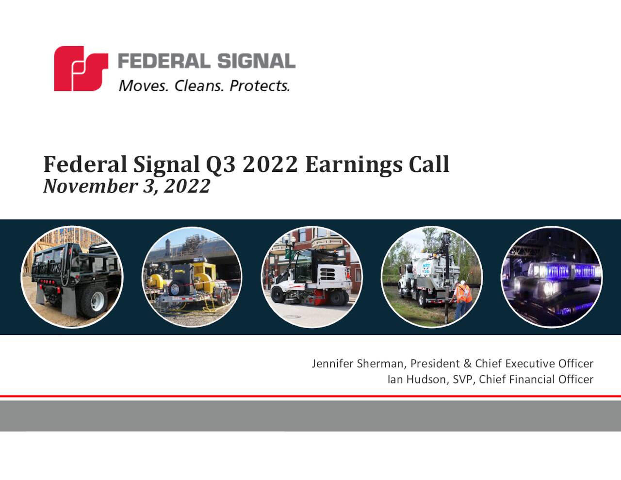 Federal Signal Corporation 2022 Q3 - Results - Earnings Call ...