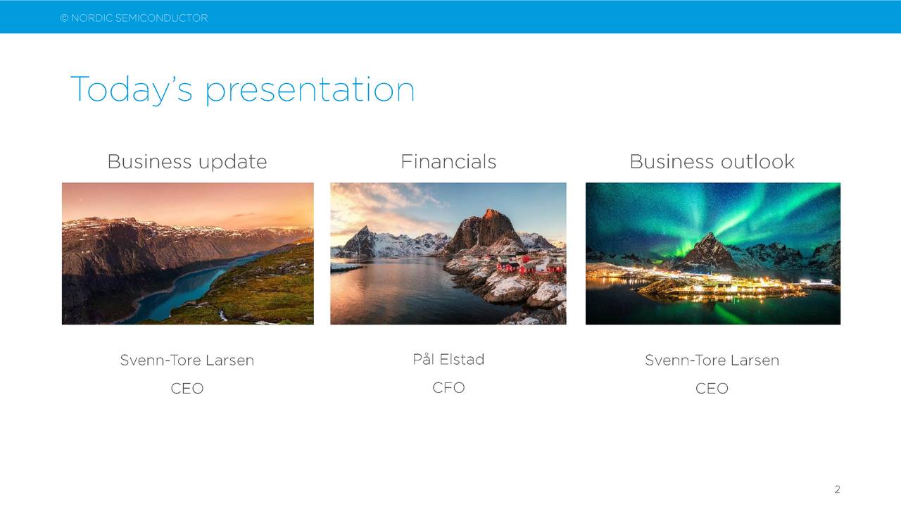 NORDIC SEMICONDUCTOR ASA 2018 Q2 Results Earnings Call Slides (OTCMKTSNDCVF) Seeking Alpha