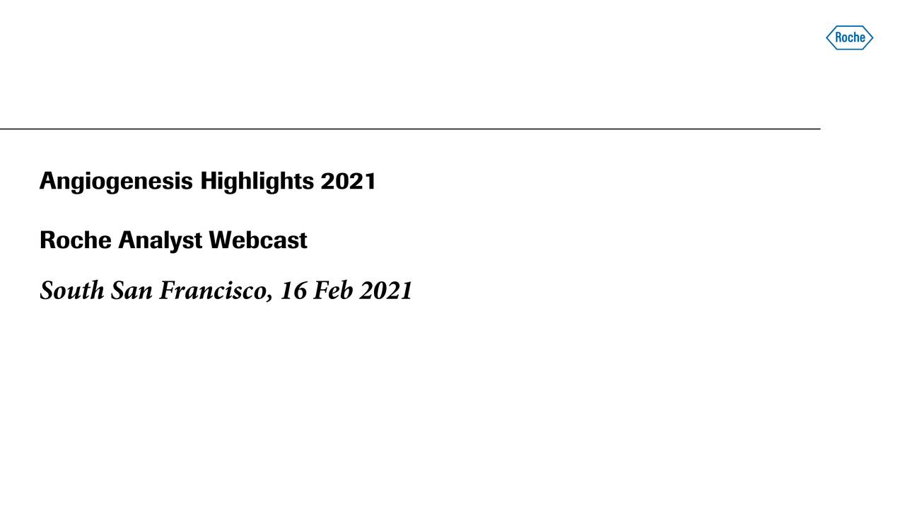 roche investor presentation 2021