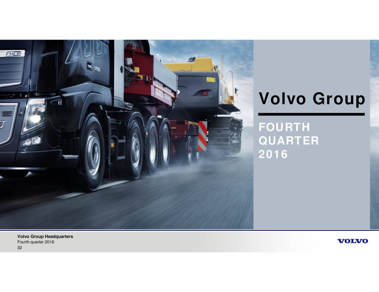 Volvo AB ADR B 2016 Q4 - Results - Earnings Call Slides (OTCMKTS:VOLVY ...