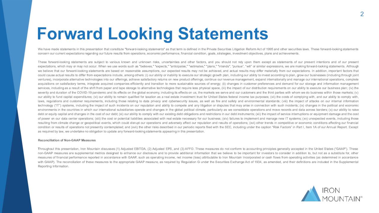 Iron Mountain Incorporated 2022 Q2 Results Earnings Call